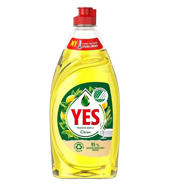 Diskmedel Yes Original 520ml Lemon Svanenmärkt