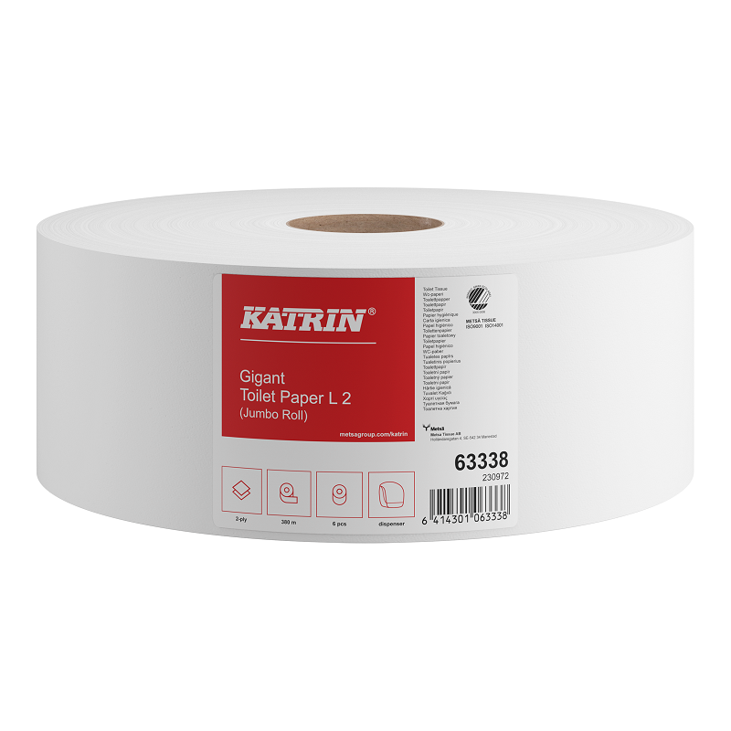 Toalettpapper Katrin Classic Gigant L2 2-L