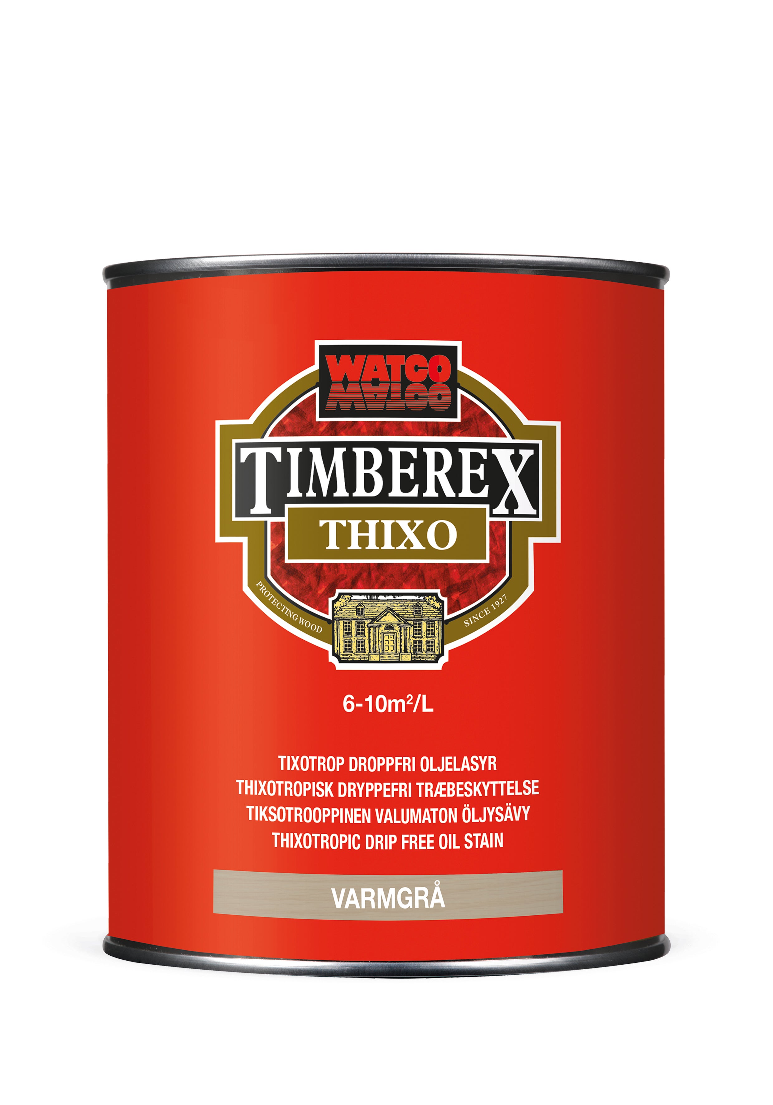 Thixo Svart Timberex 1 l Matt