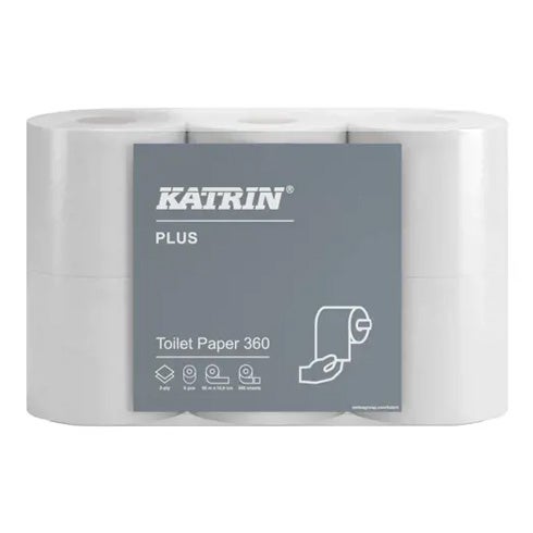 Toalettpapper Katrin Plus 360 2-Lager  42rl