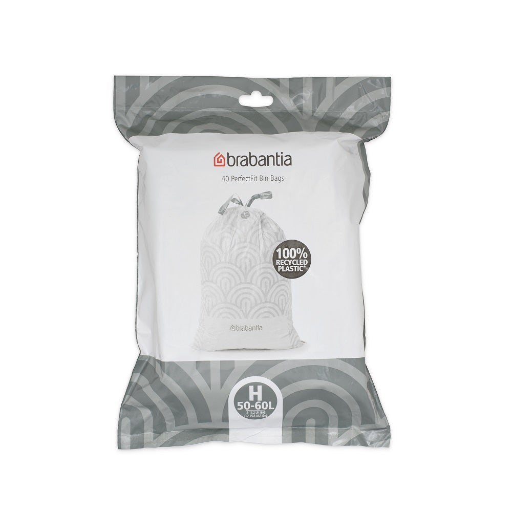 Avfallspåse Brabantia PerfectFit H 50-60L 40st/frp Storpack