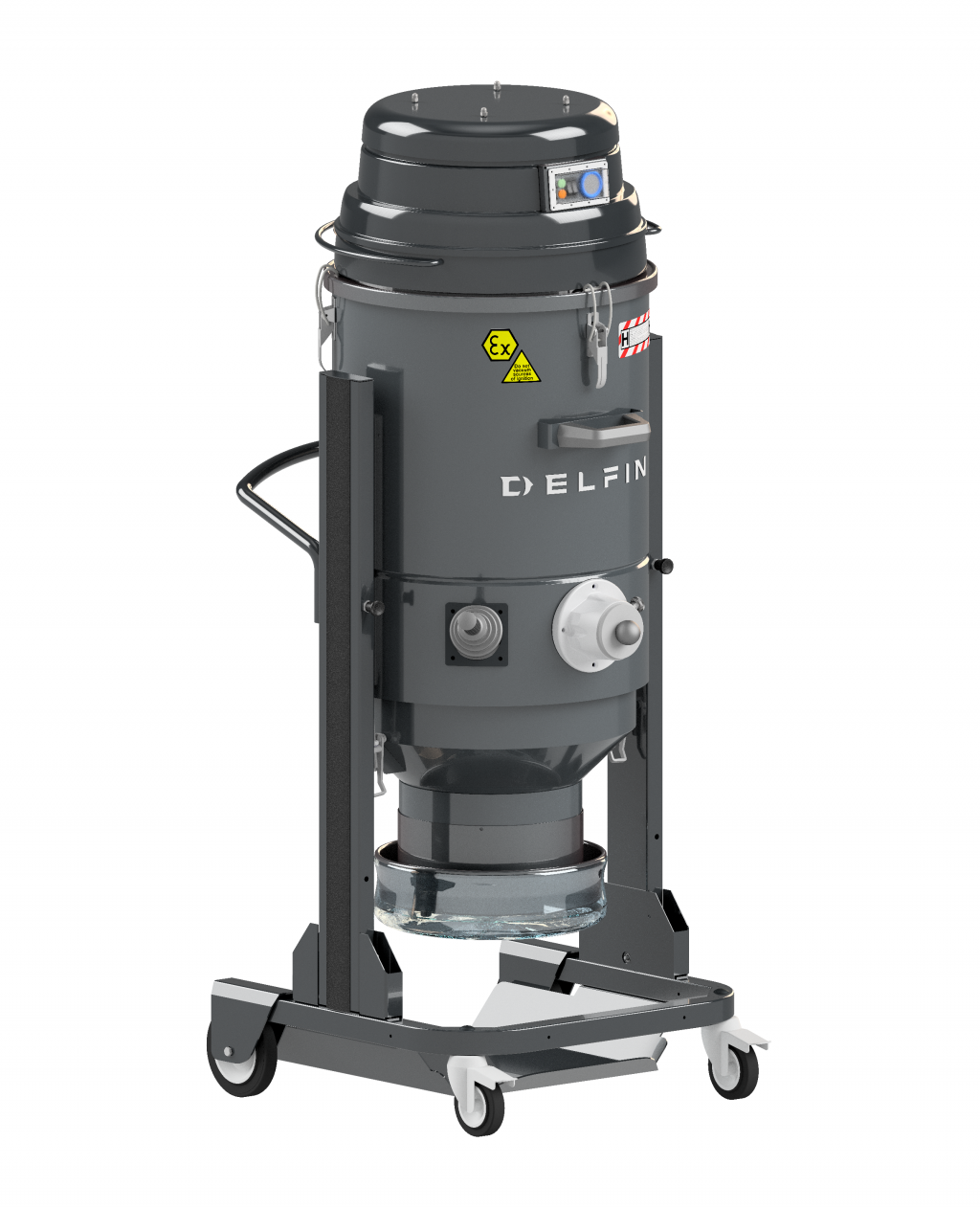 Industridammsugare Delfin DM2 EL 1 2D LP Atex21