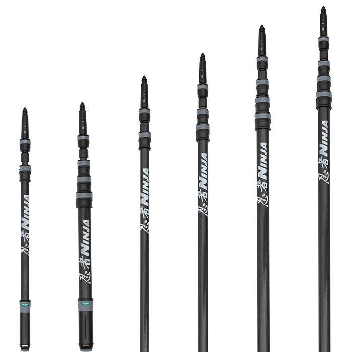 Teleskopskaft Unger Ninja Carbon 5,5M