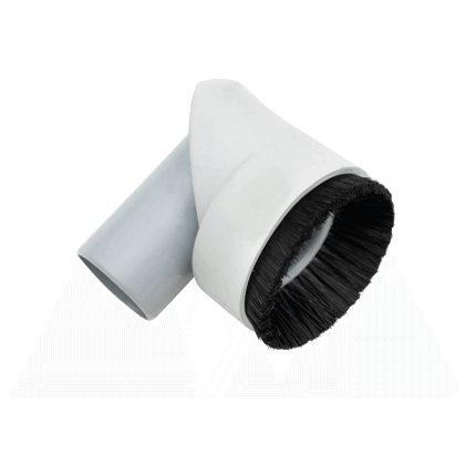 Borste rund Svart 38mm 70mm