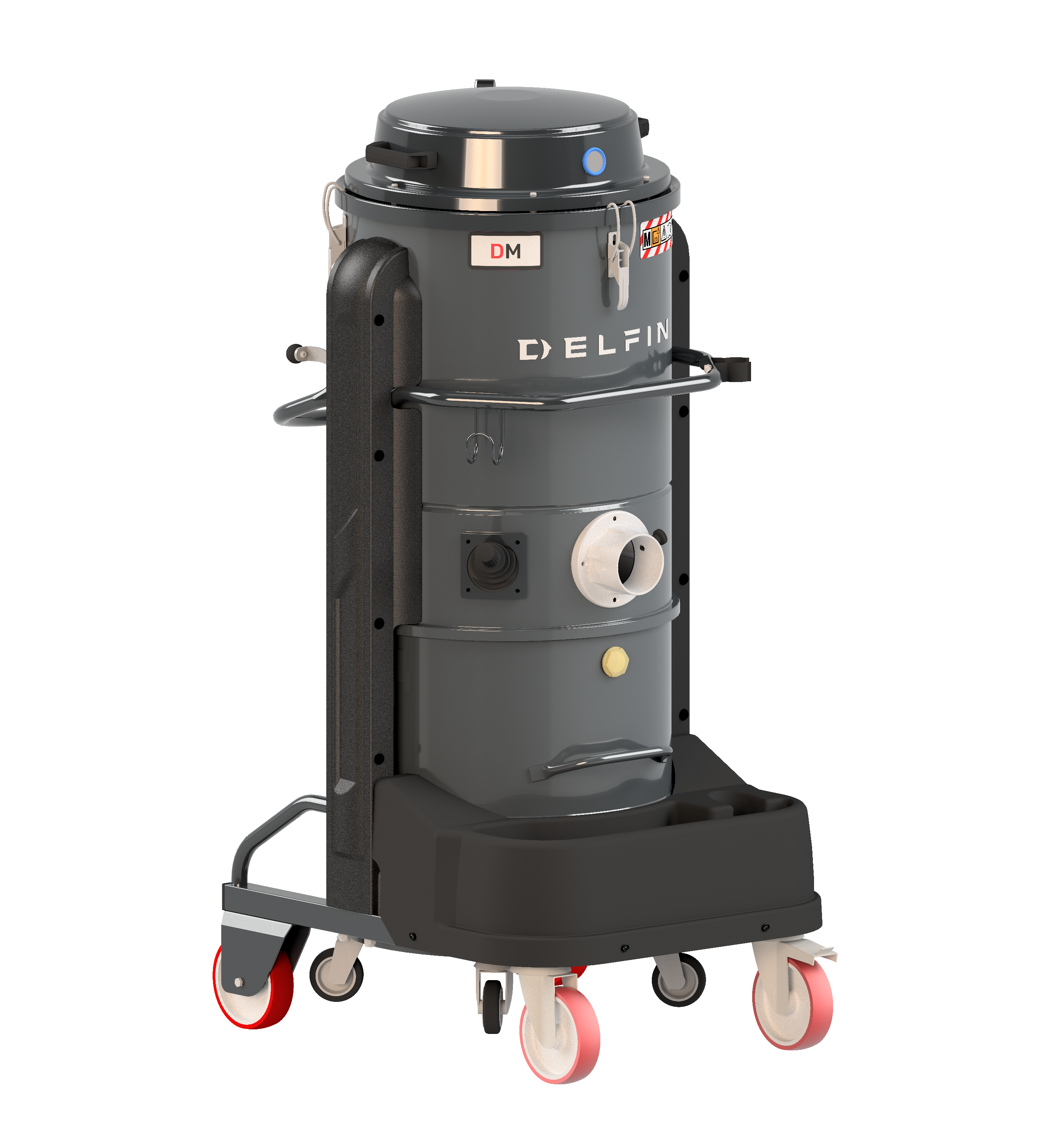 Industridammsugare Delfin DM3 AIR HD 25V Tryckluftdriven