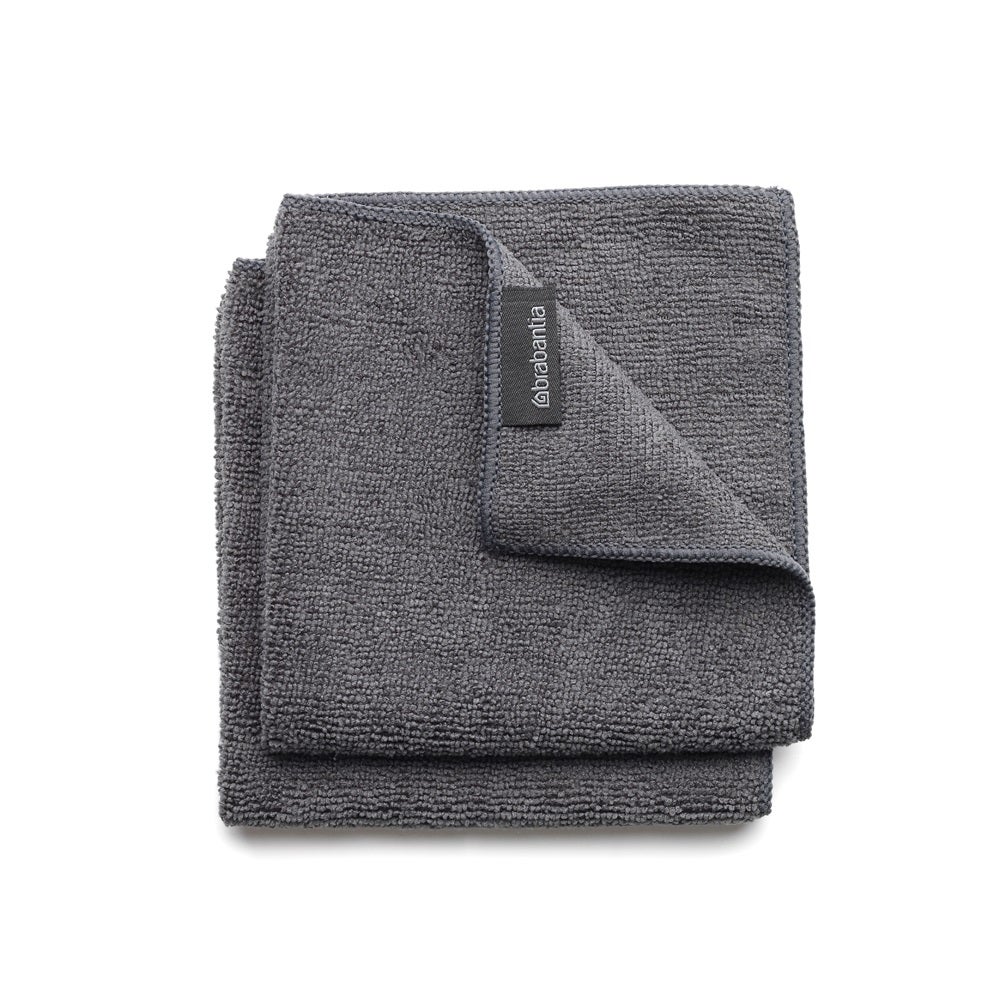 Disktrasa Microfiber Mörkgrå 2st/frp