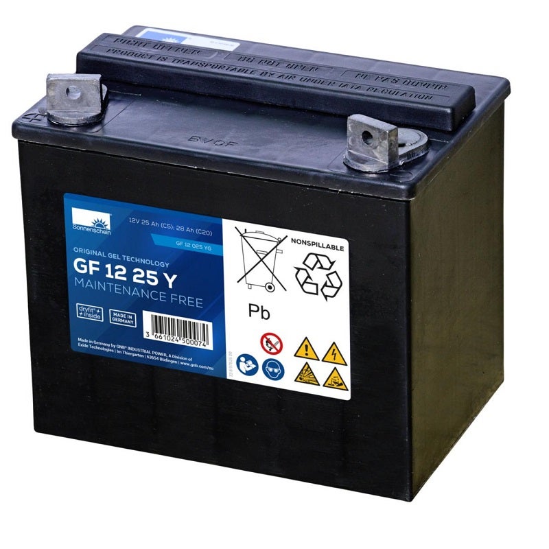 Batteri 12V/25Ah gelbatteri