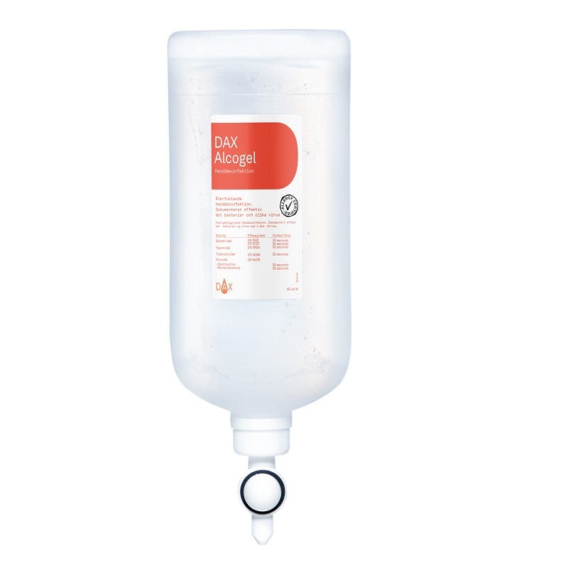 Handdesinfektion Alcogel Dax 85% Dispensopack 1L
