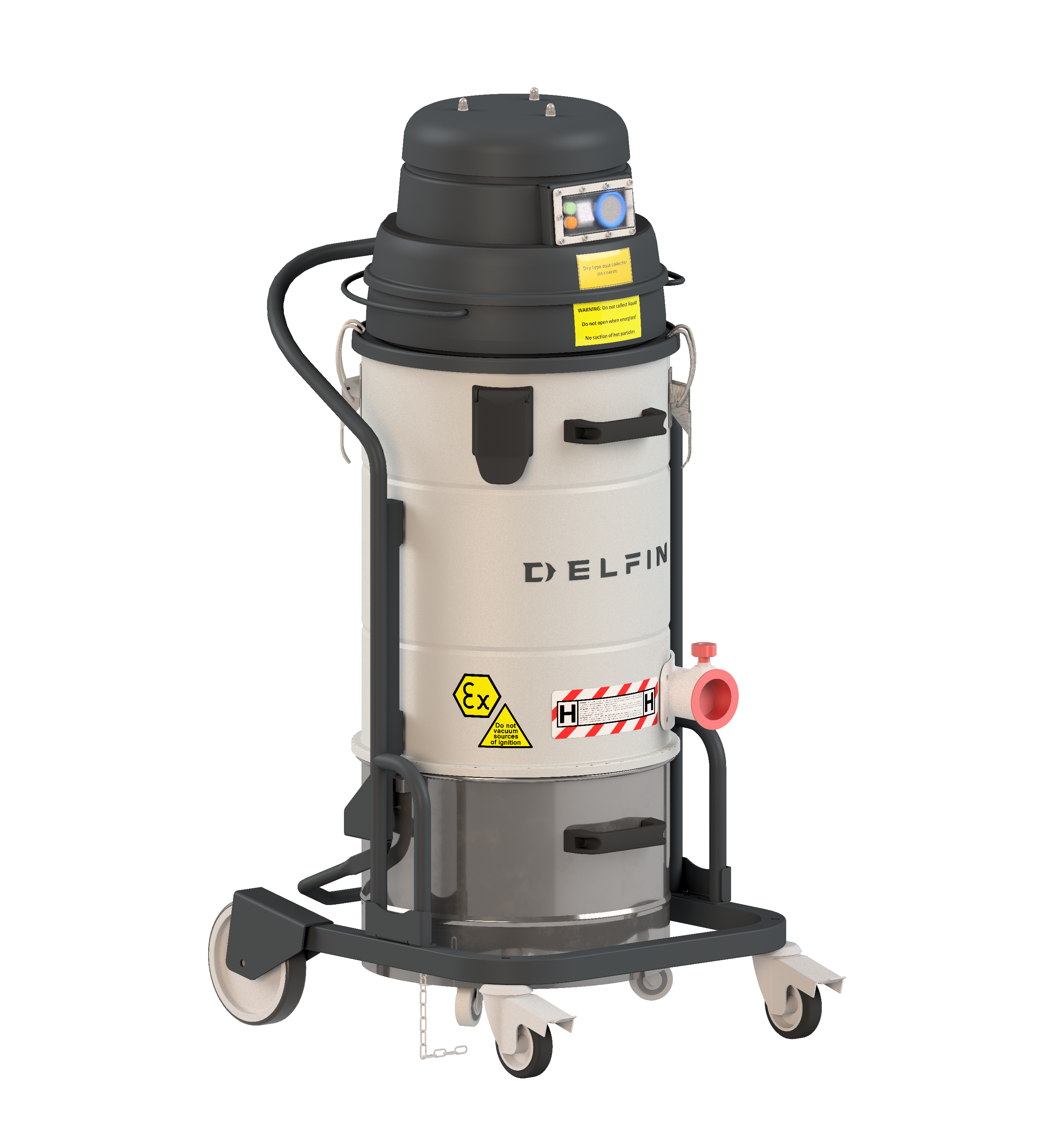 Industridammsugare Delfin MTL 201 1 3D Atex Z22