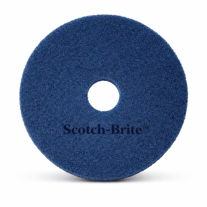 Blå Rondell 10 tum 3M Scotch-Brite