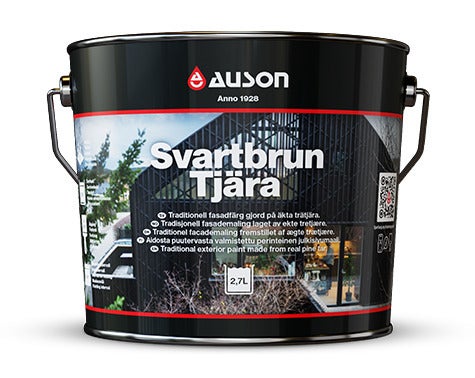 Svartbrun Tjära Sprutbar Auson 20 l Matt