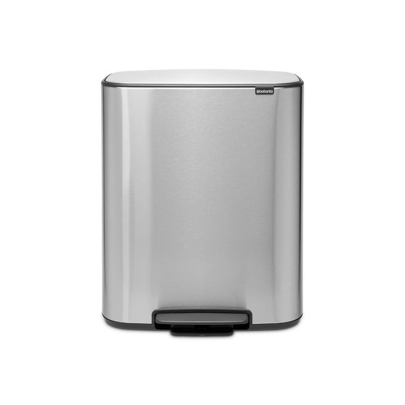 Pedalhink Brabantia Bo 2x30L Matt Steel Fingerprint Proof