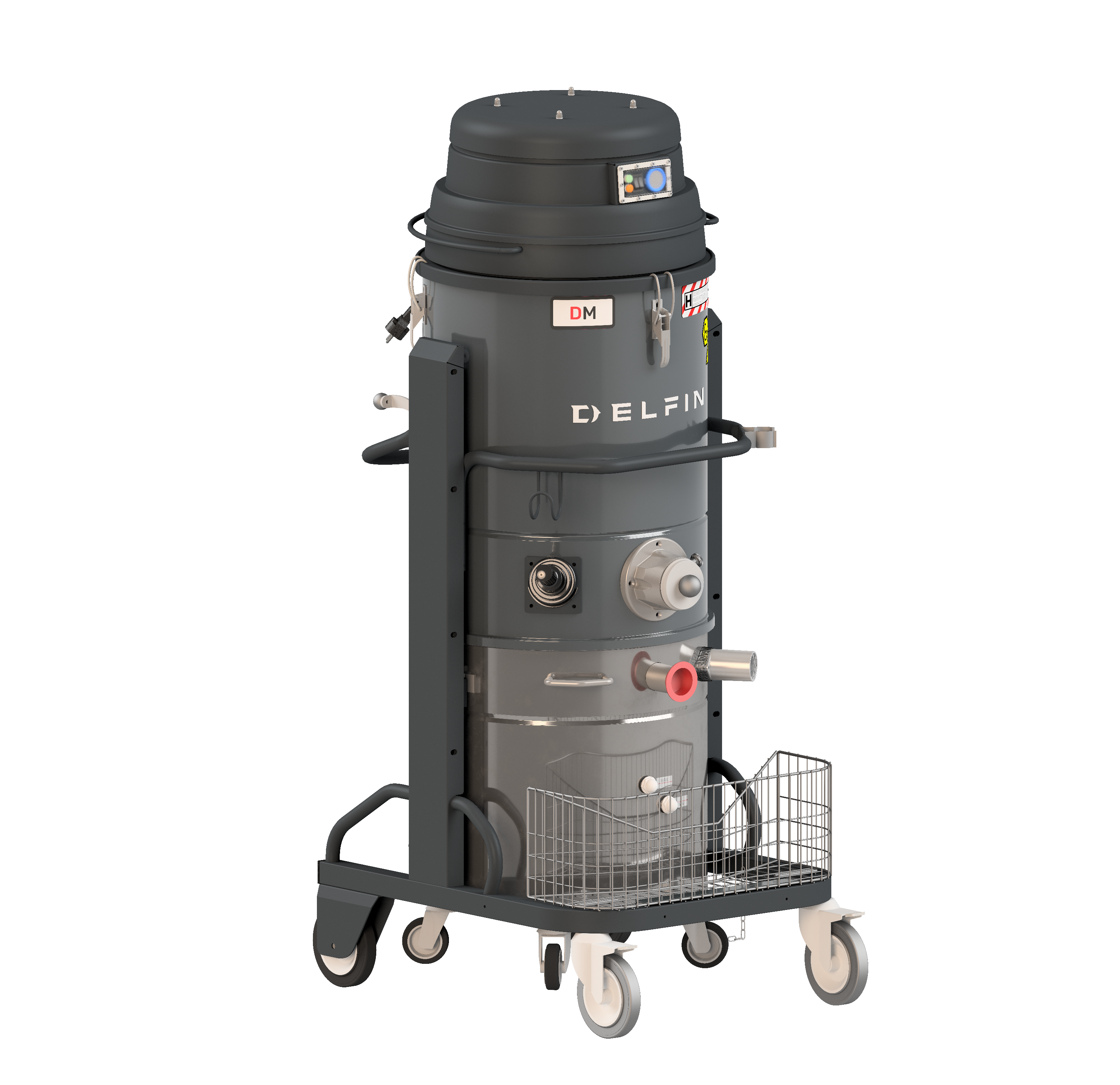 Industridammsugare Delfin DM2 1 2D INERT Z21 Zon21