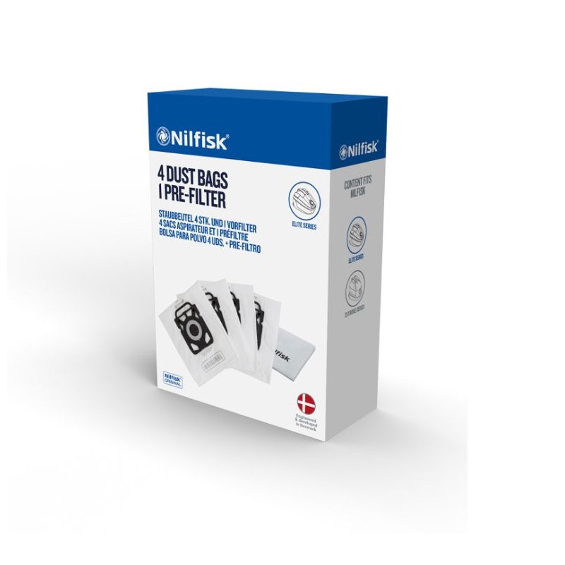 107412688 Dammsugarpåsar Nilfisk Extreme Elite King