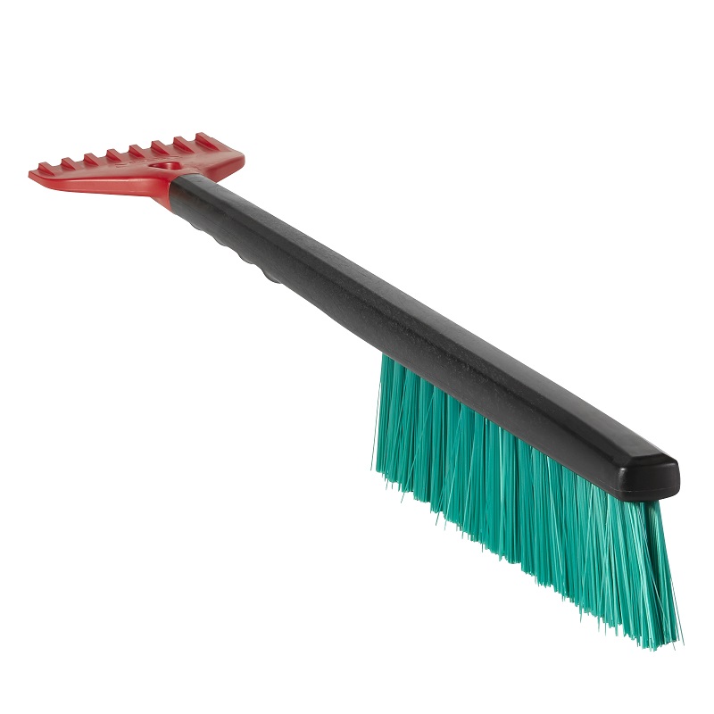 Snöborste med isskrapa