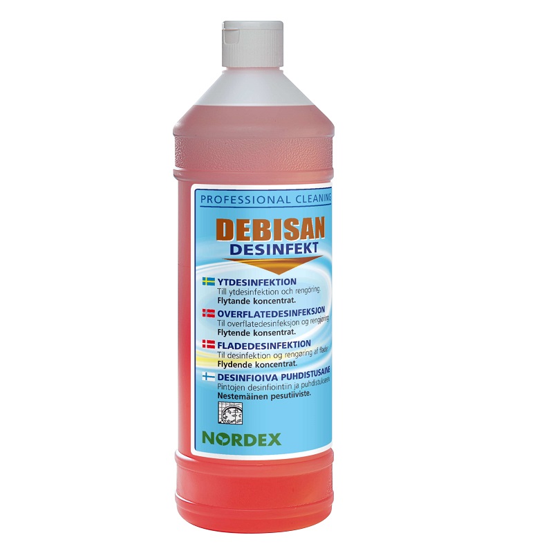 Ytdesinfektion Nordex Debisan 1L