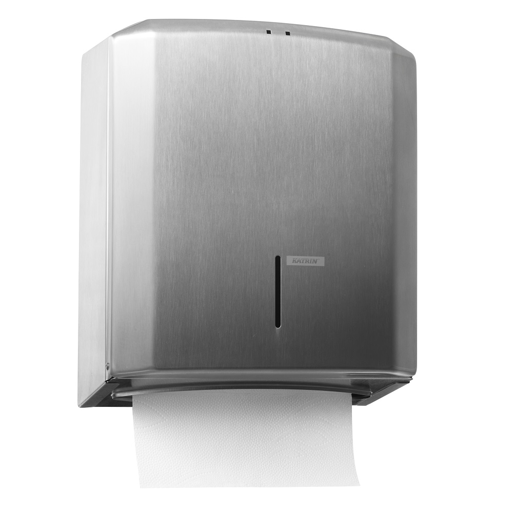 Dispenser Katrin Handduk M Rostfri Borstat Stål 988366