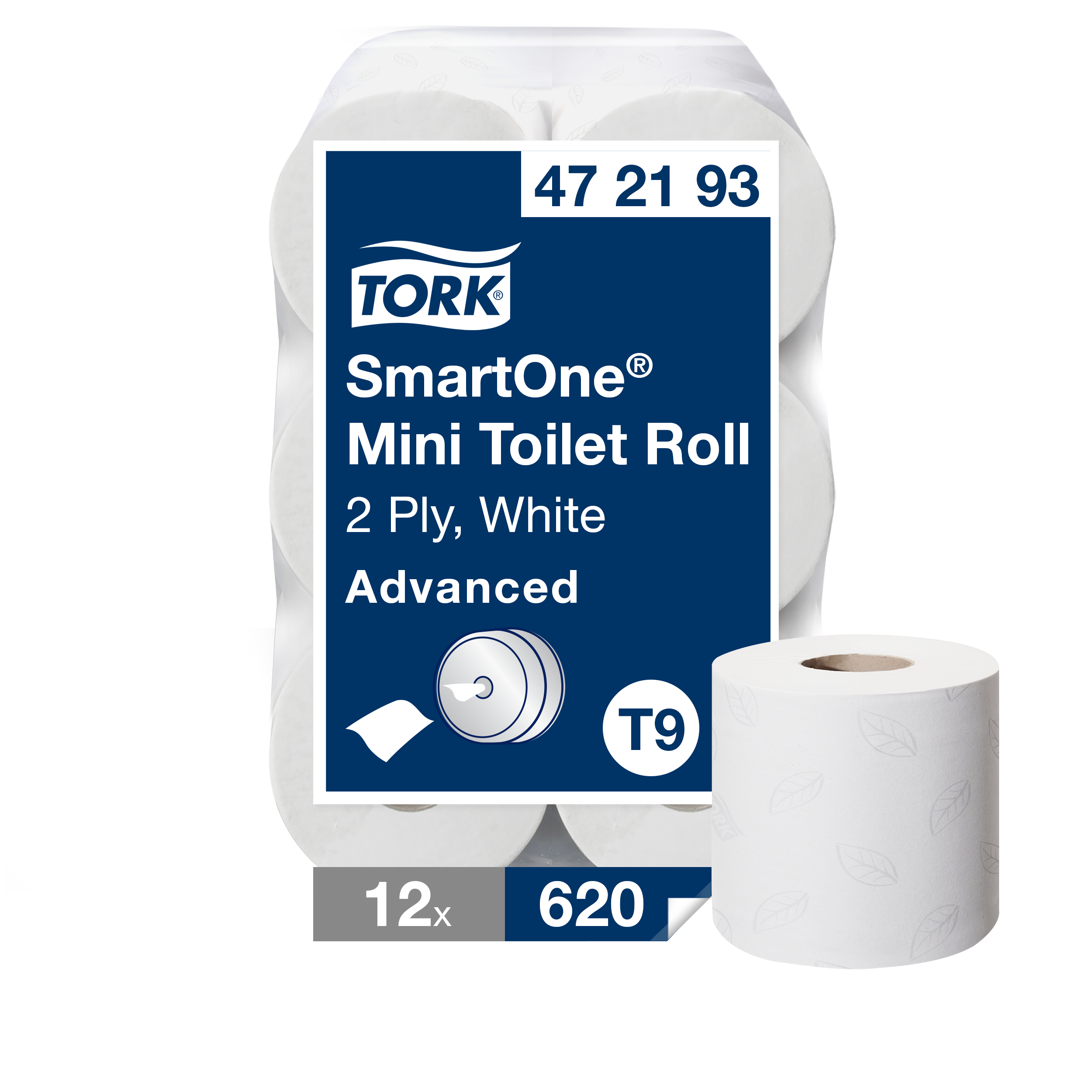 Tork Toalettpapper T9 Smart One Adv Mini