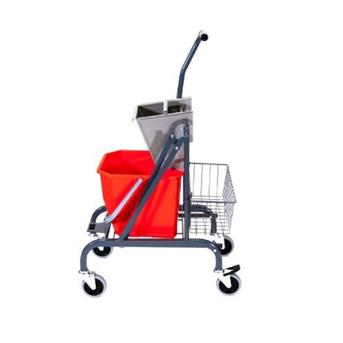 Svabbvagn Robust med rostfri press 15L