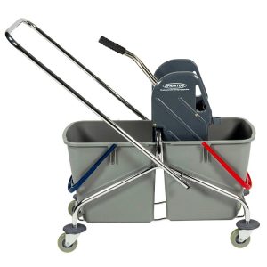 Svabbvagn Dubbel Förkromad