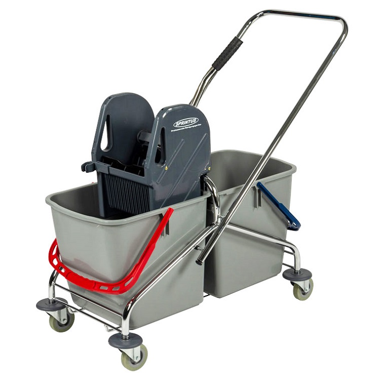 Svabbvagn Dubbel Förkromad