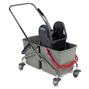 Svabbvagn Dubbel Förkromad