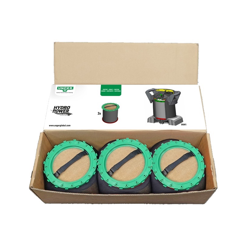 Hartsfilter Unger HydroPower Ultra Filter S artikelnummer DIUBS 3-pack