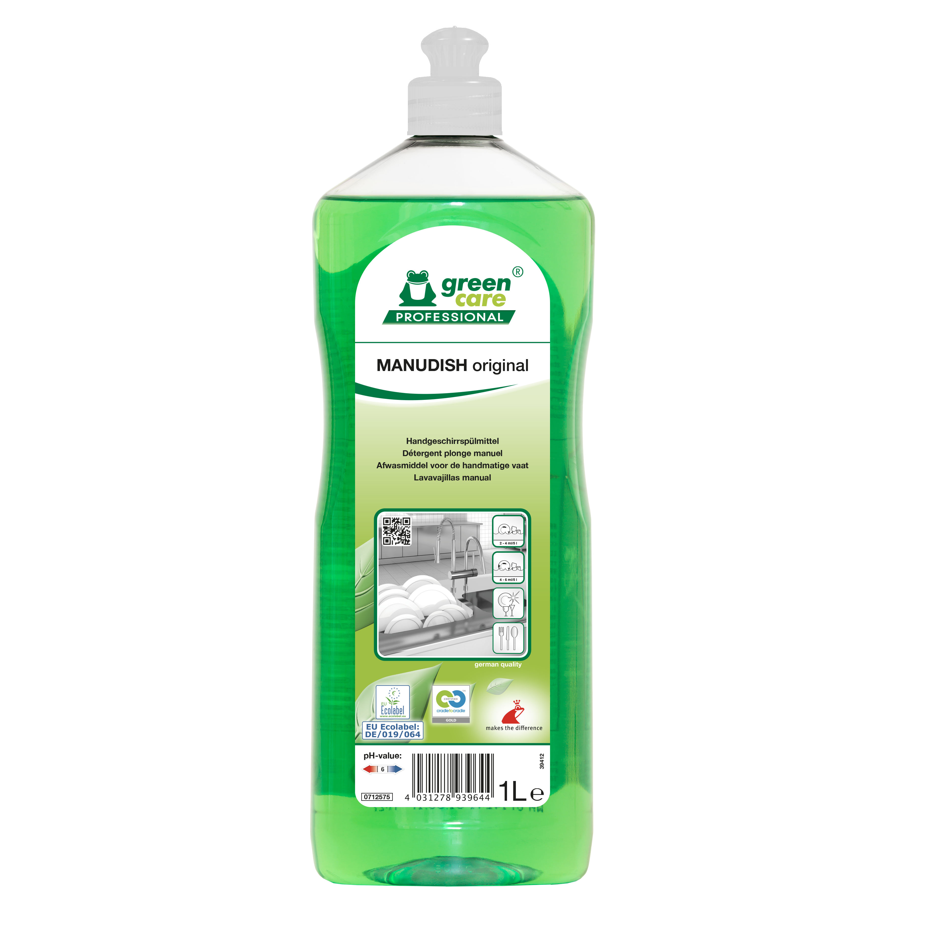 Diskmedel Tana Manudish 1L