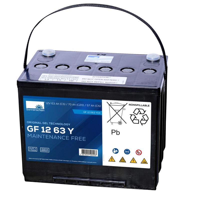 Batteri 12V/63Ah GF12063YO