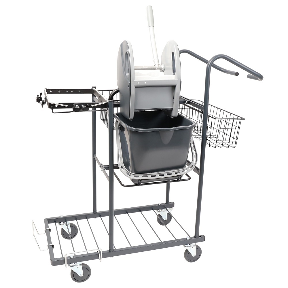 Pressvagn Cleanware Städvagn Premium Städkit