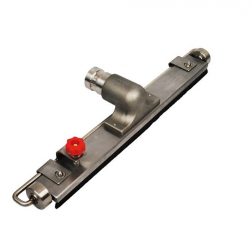 Industrimunstycke 40mm rostfritt borst 430mm Delfin