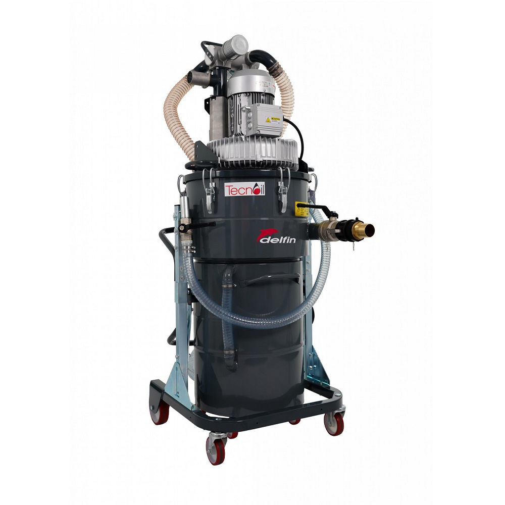 Industridammsugare Delfin TC100 IF 3-Fas för olja/spån