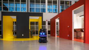 Automatiserad städning städrobot R3 Scrub