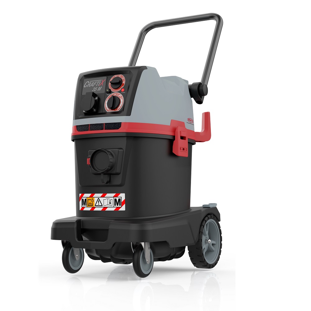 Grovdammsugare Sprintus CraftiX 35 M-filter ESD Godkännd.