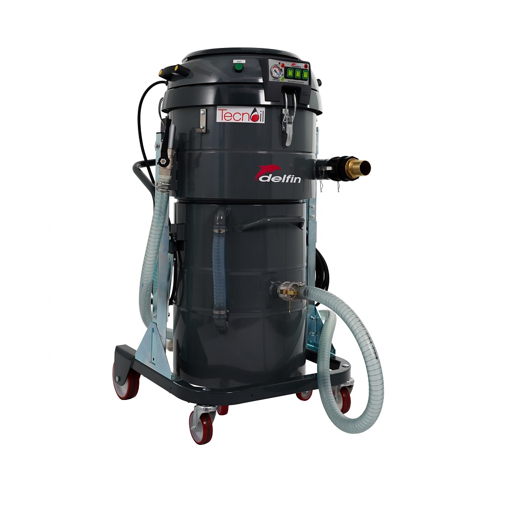 Industridammsugare Delfin TC100 MPI 1-fas för olja/spån