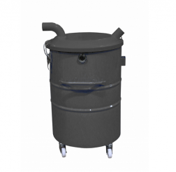 Upptäck Föravskiljare Delfin SEP.DLF-0018 100 liter med rostfritt stål och praktiska hjul. Perfekt för både vått och torrt avfall!