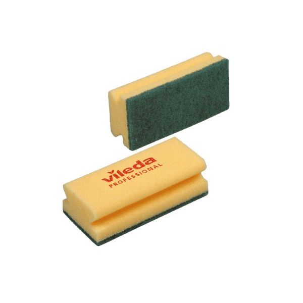 Skurnylonsvampar Vileda Grön