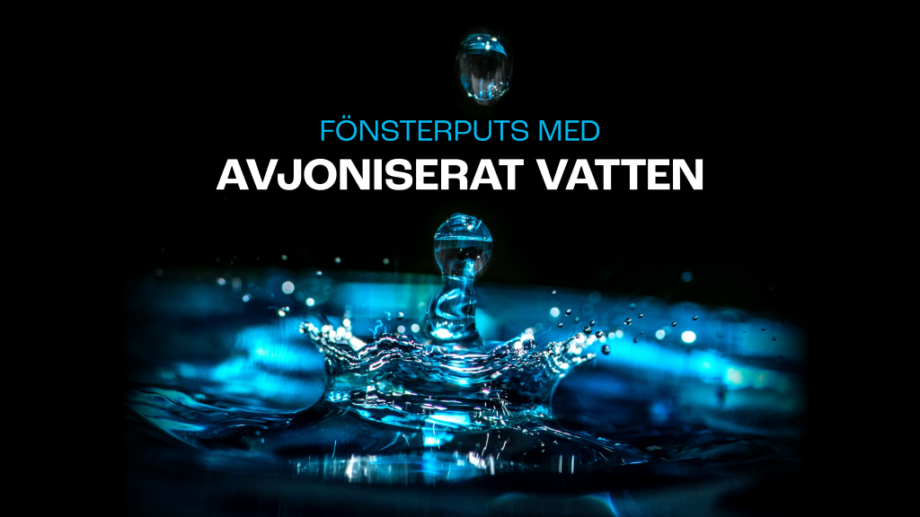 Avjoniserat vatten