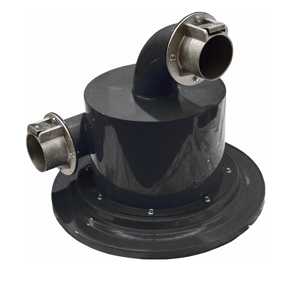 Optimera ditt dammsugarsystem med Föravskiljarlock Delfin TA.0421.7011 cyklon för 200-litersfat. Minska underhållet och öka luftflödet!