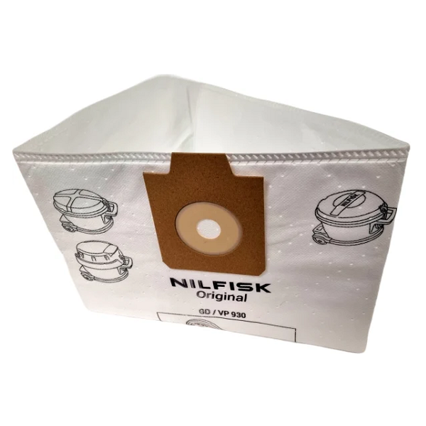 Dammsugarpåsar Nilfisk VP930 Fleece 5st Original