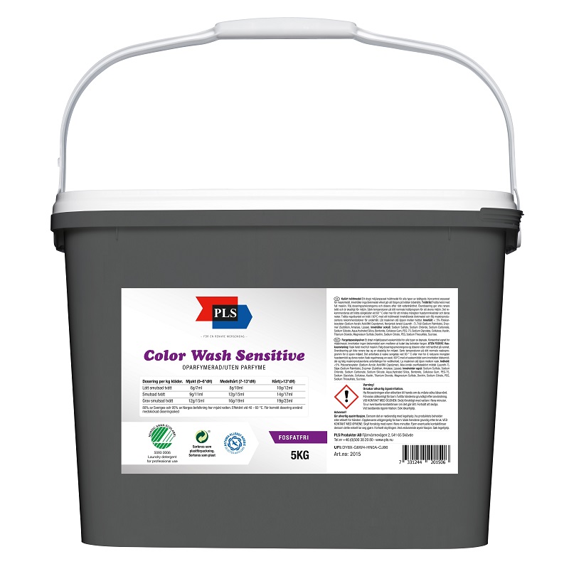20151 Tvättmedel PLS Kulörtvätt Allergi 5kg