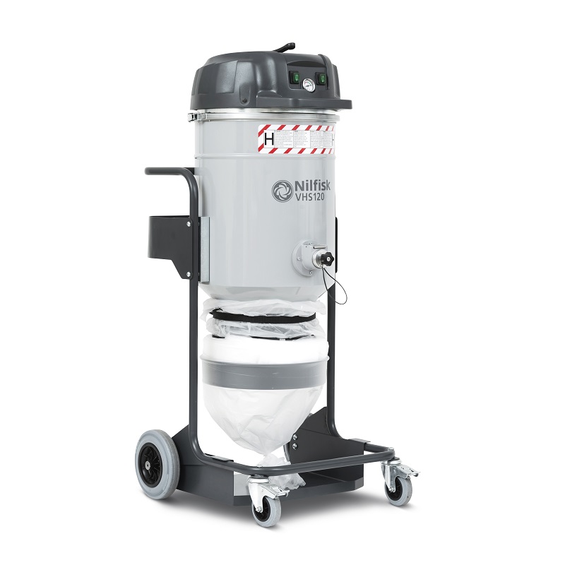 Industridammsugare Nilfisk VHS120 Longopac M-filte