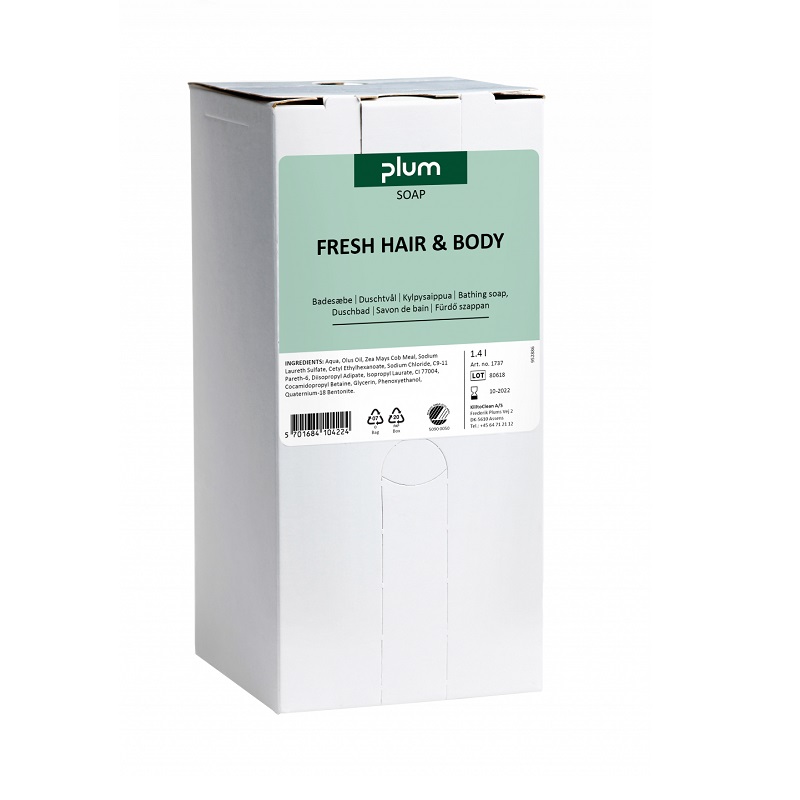 Duschgel Plum Fresh Hair & Body 1,4l