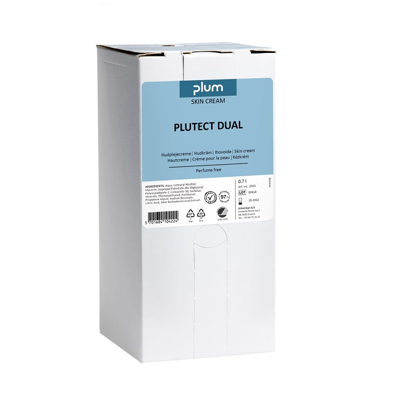 Hudvårdskräm Plum Plutect Dual 0,7L