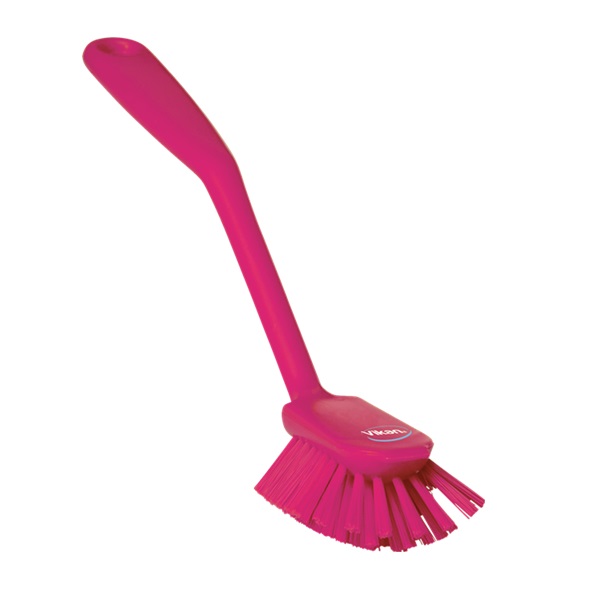 Diskborste Vikan Rosa Medium 280mm
