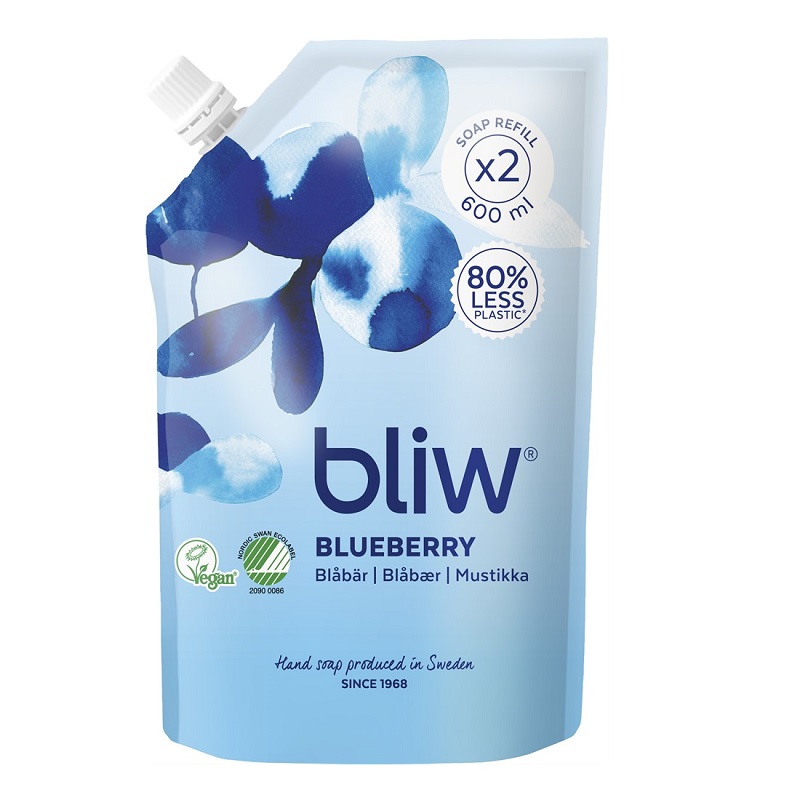 Bliw Refill Blåbär 600ml