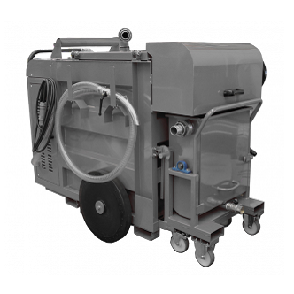 Öka produktiviteten med Industridammsugare TC 500 SR. Det effektiva sättet att ta hand om spånor och skärvätskor på och vid cnc-svarven