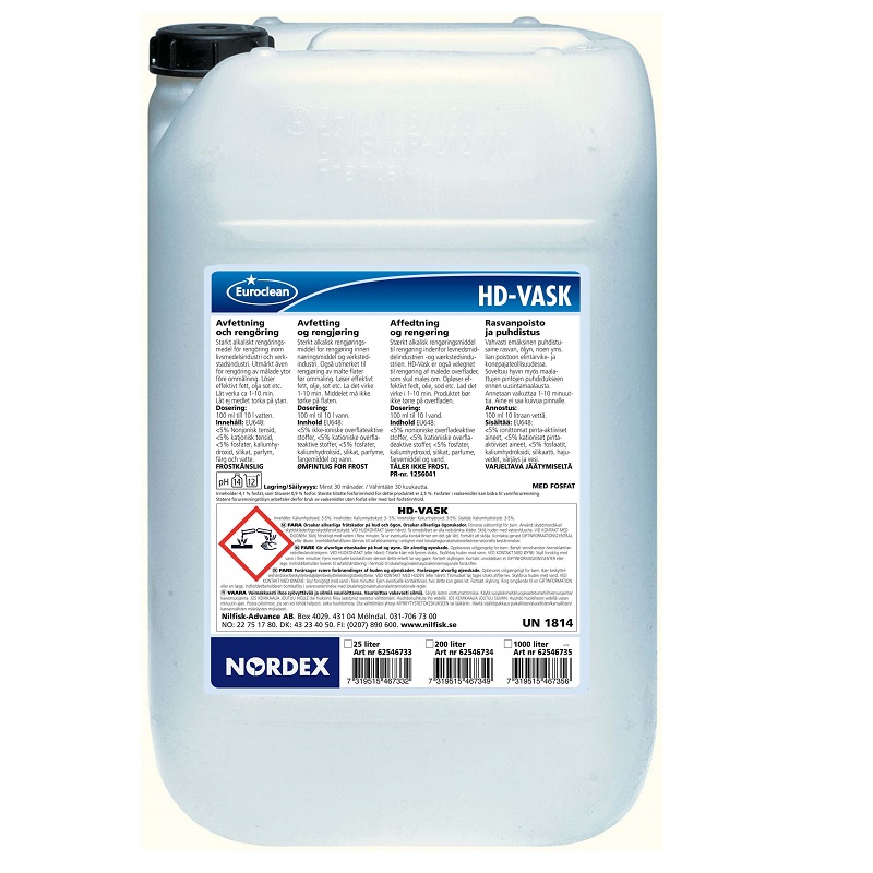 Grovrent HD-Vask Nordex 25L