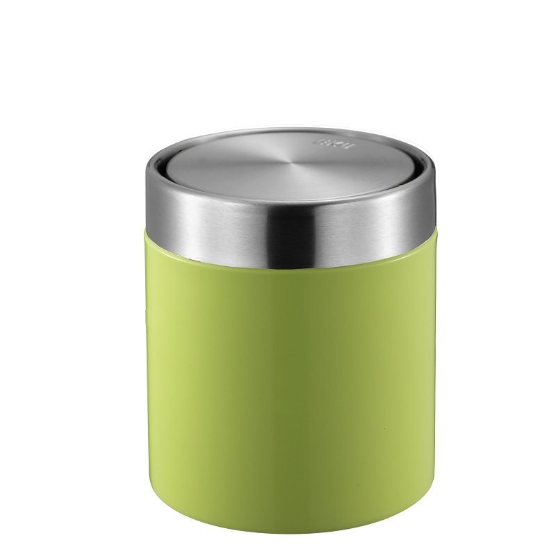 Sopkärl EKO Fandy Table Trash Bin Lime 1,5L