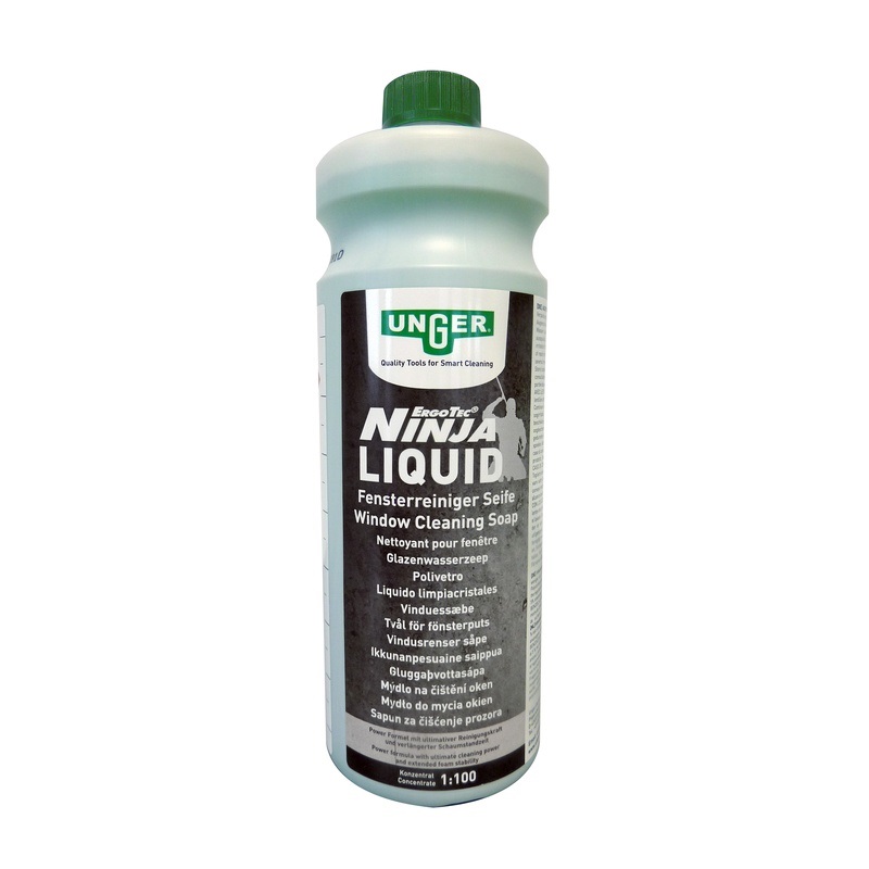 Fönstertvätt Glass Cleaner Unger Ninja Liquid 1L